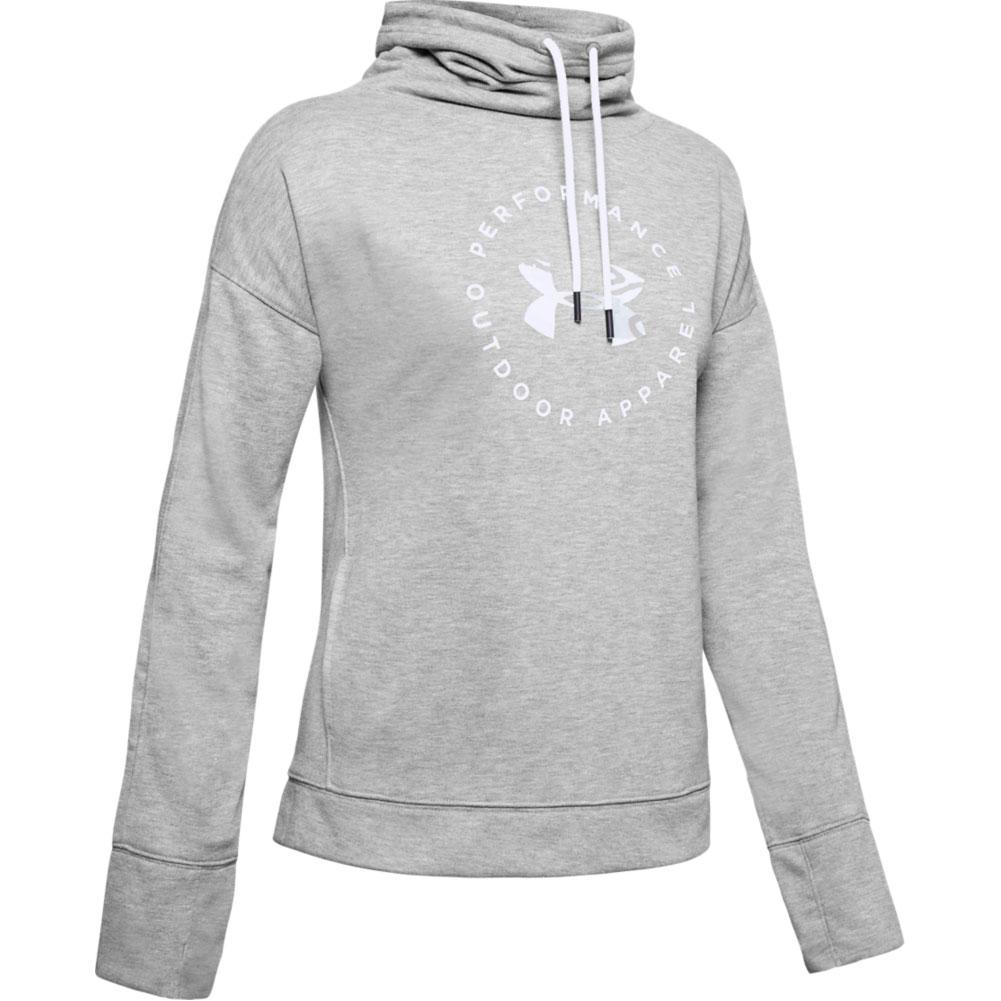 s latest trend Under Armour Terry Graphic Funnel Neck Sweatshirt Women's  Limited Edition at a competitive price